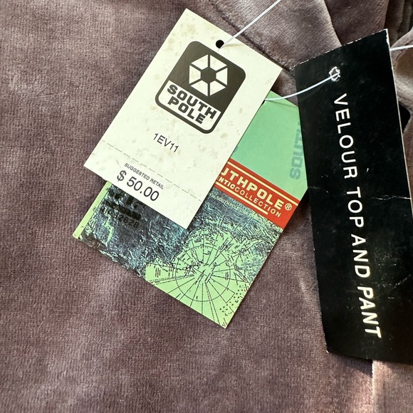 NWT y2k Southpole Velour Sweatsuit - Picture 3 of 9